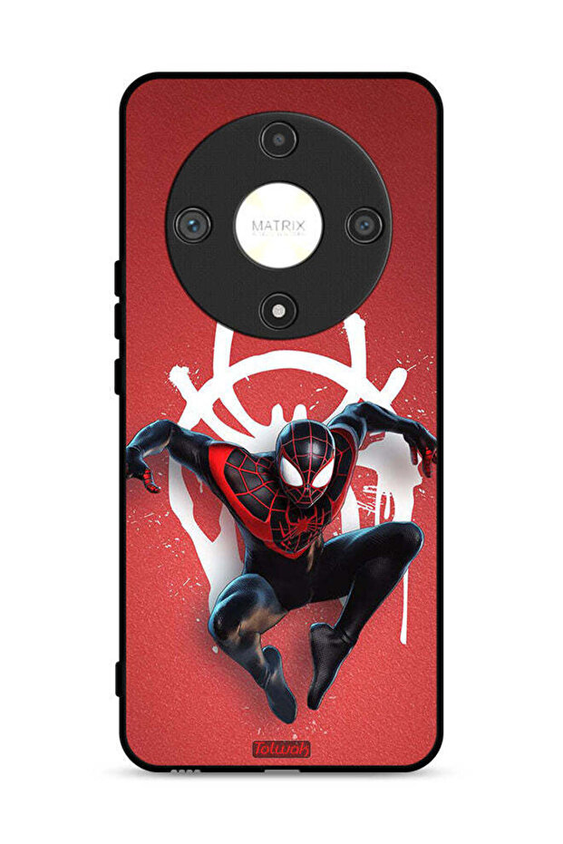 غطاء حماية لهاتف Honor X9b 5G بتصميم سبايدرمان