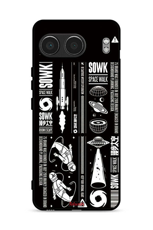 غطاء حماية لهاتف OnePlus Nord 4 5G، ملصق Sowk Space Walk