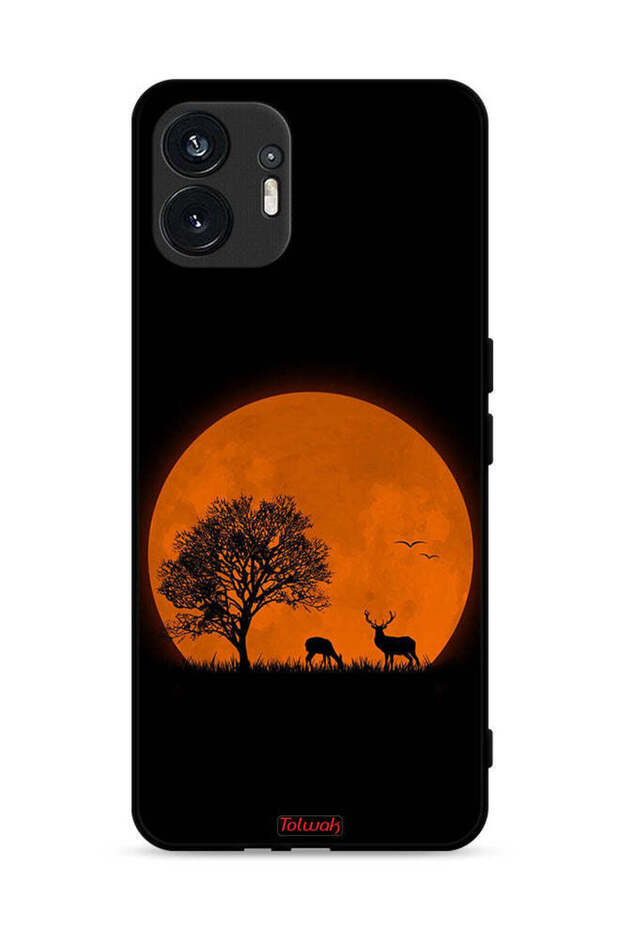 Nothing Phone (2) 5G Protective Case Cover Evening Moon Art