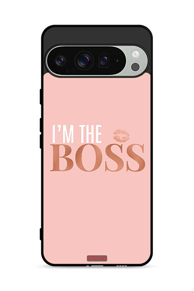 Google Pixel 9 Pro Protective Case Cover I Am The Boss