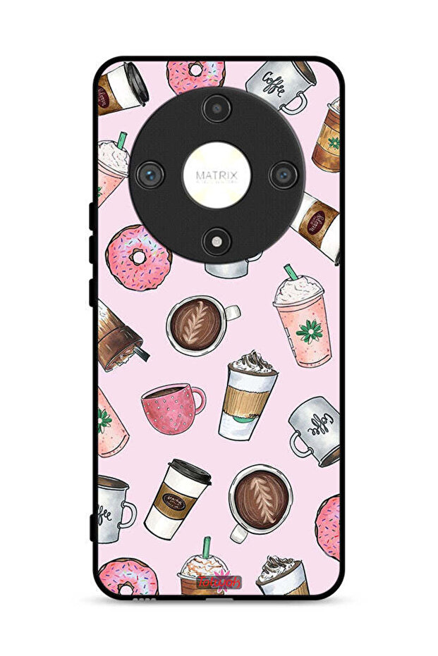 Honor X9b 5G Protective Case Cover Coffee Lover Art