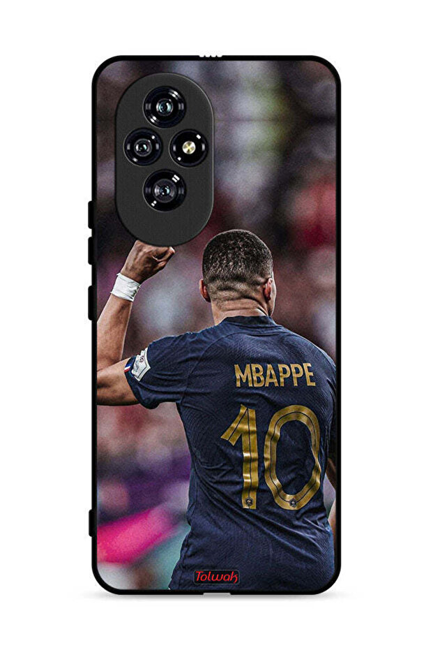 غطاء حماية لهاتف Honor 200 5G بتصميم Mbappe 10