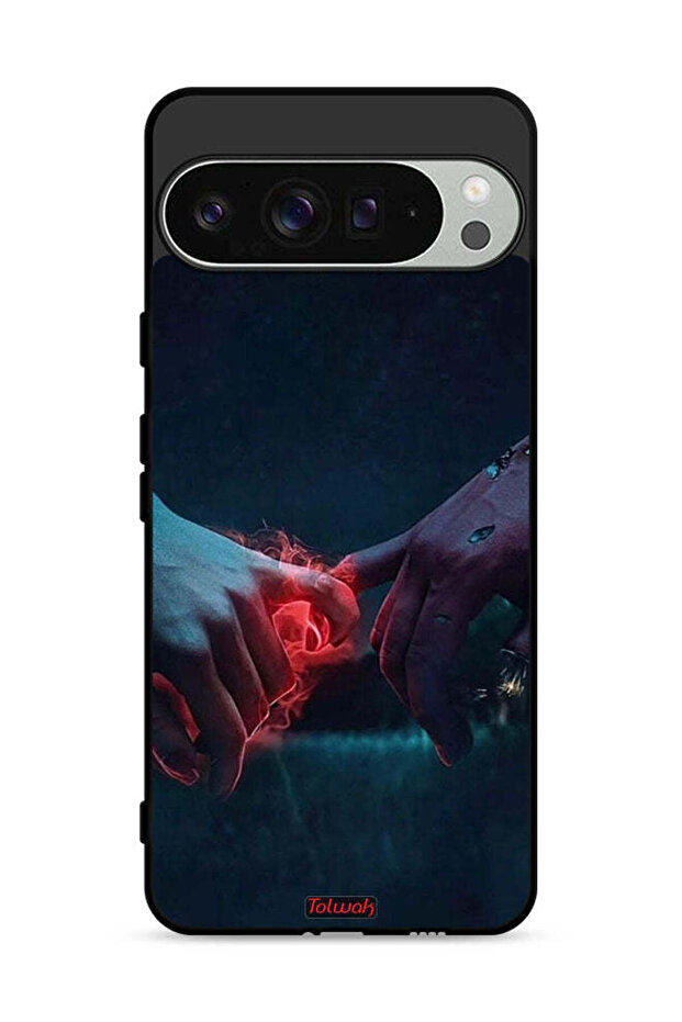 غطاء حماية لجهاز Google Pixel 9 Pro - أيادٍ محترقة