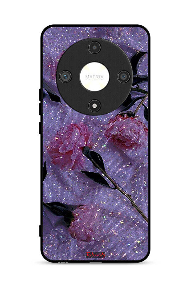 Honor X9b 5G Protective Case Cover Glitter Roses