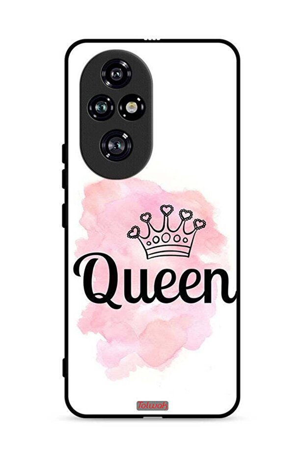 غطاء حماية لهاتف Honor 200 Pro 5G بتصميم Queen Art