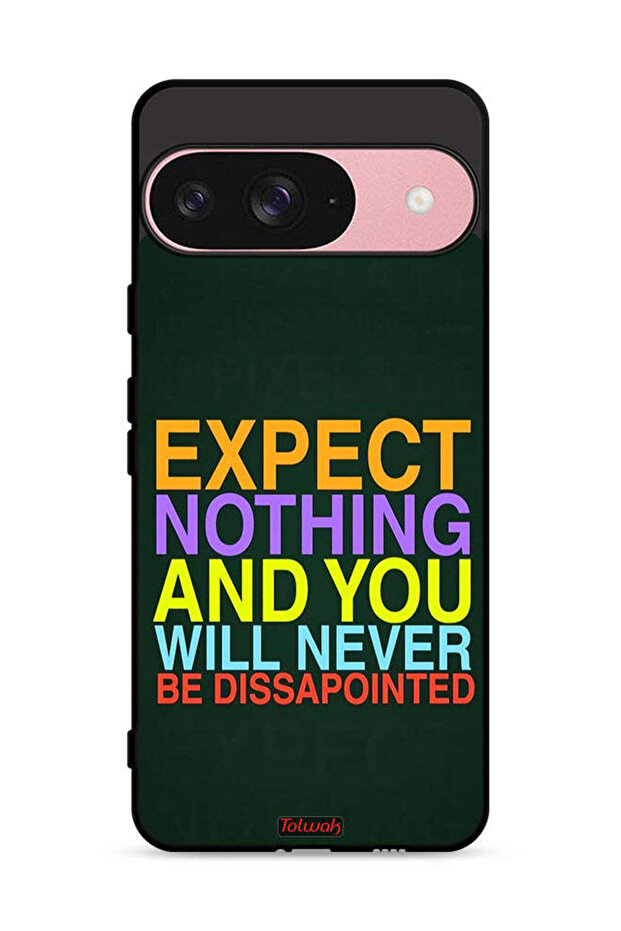 غطاء حماية لجهاز Google Pixel 9 لا تتوقع شيئًا ولن تشعر بخيبة الأمل أبدًا