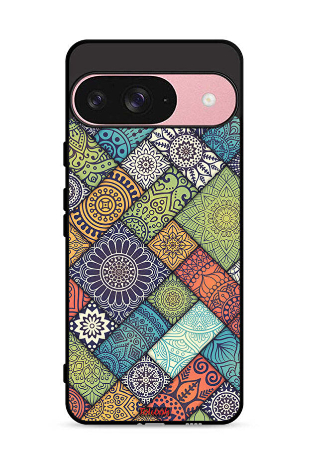 غطاء حماية لجهاز Google Pixel 9 بنمط ماندالا - 1
