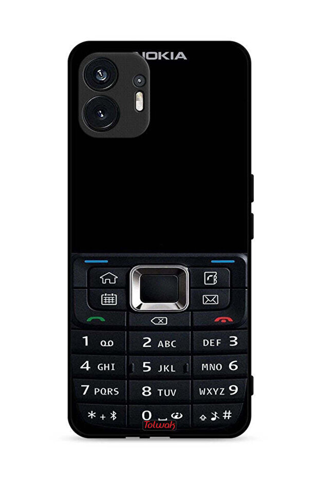 Nothing Phone (2) 5G Protective Case Cover Old Phone Pattern