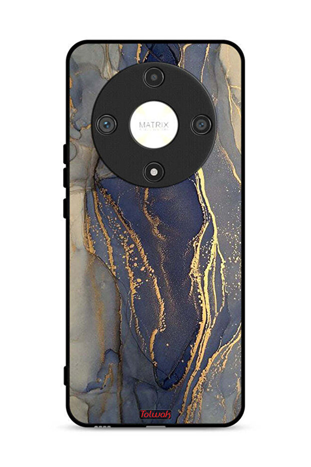 Honor X9b 5G Protective Case Cover Gliter Marble Pattern