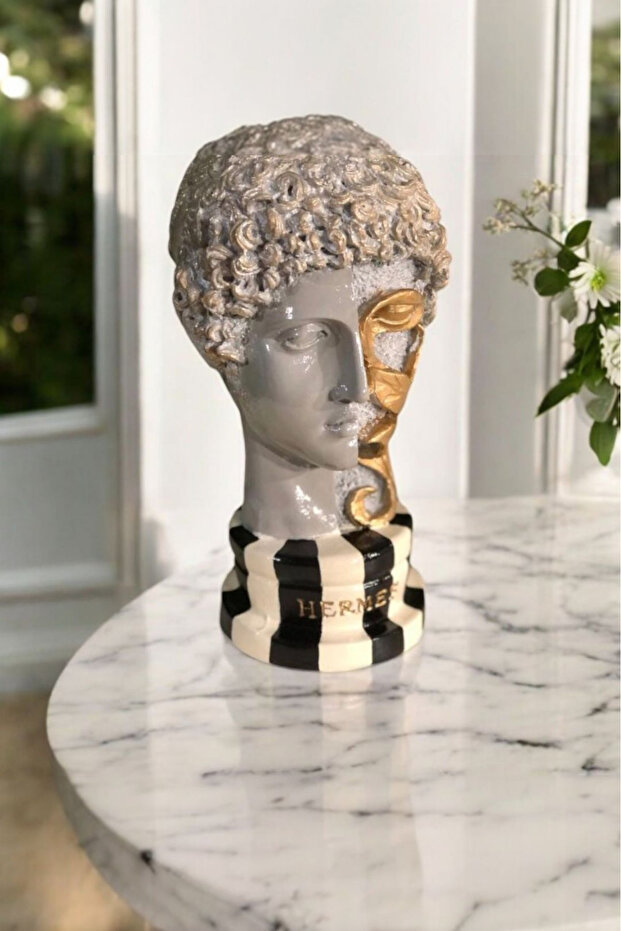 Dekoratif Hermes Büst - 2
