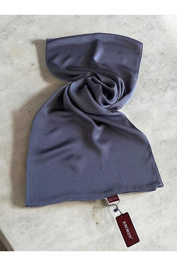 Jan Jan Dark Grey Solid Color Shawl 7301-134