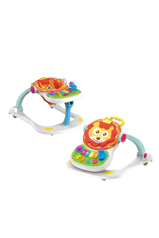 مشاية أطفال متعددة الوظائف مع علاقة - خطوات أولى داعمة وجذابة - 2