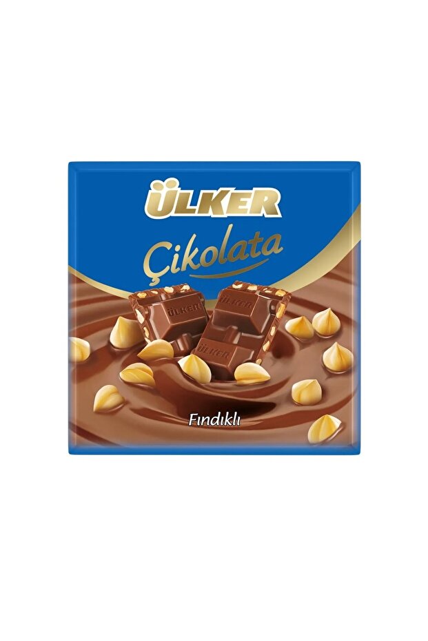 Kare Çikolata 60g x 6’lı – Bütün Fındıklı, Sütlü Çikolata Lezzetiyle Tatlı Keyfi - 3