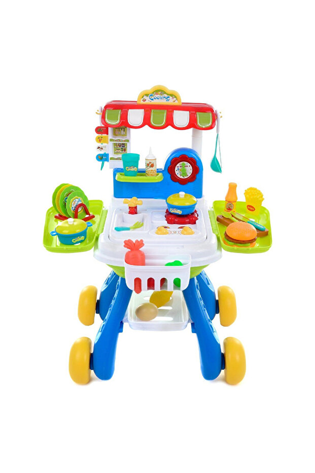 مجموعة لعب الأطفال في المطبخ الصغير - 1