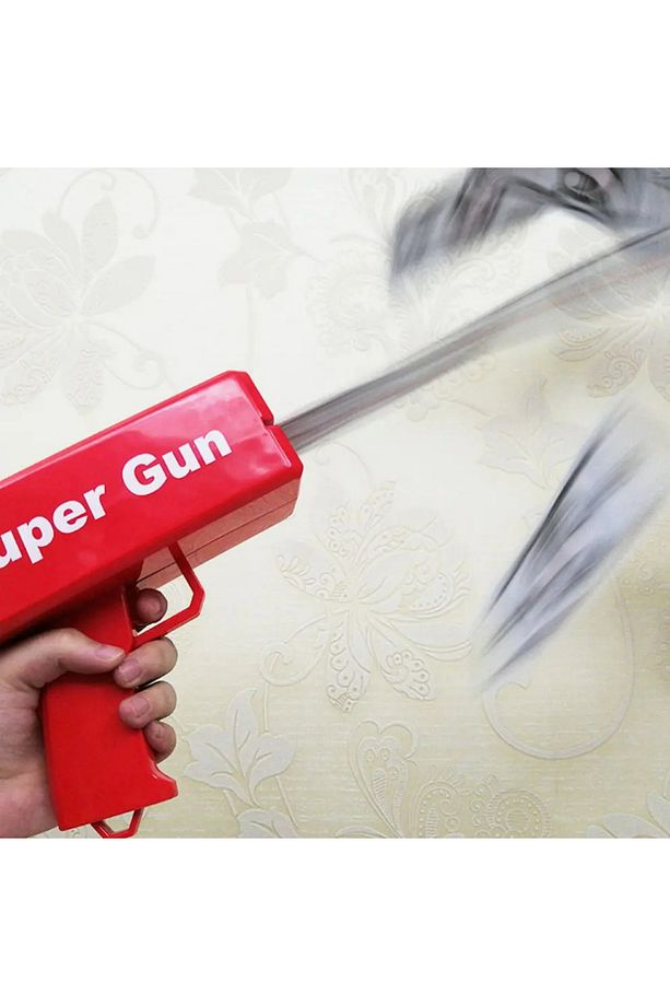 Money Gun Para Saçma Tabancası Düğün ve Eğlence İçin Dolar Atma Makinesi Otomatik Kağıt Para Fırlatm - 6