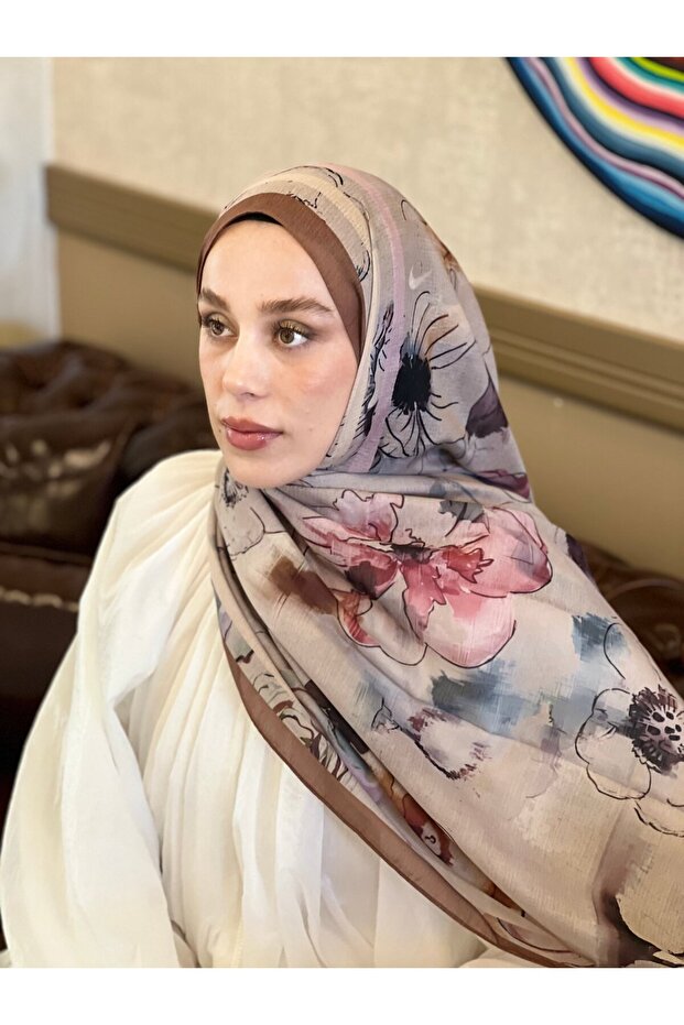 شال لينا بنمط باستيليا - 1