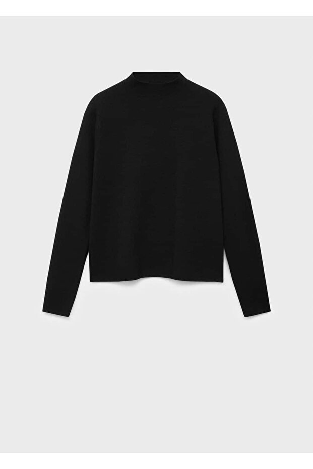 Strickpullover mit Perkins-Kragen - 3