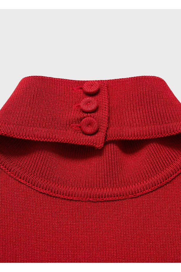 Kombinasyonlu örgü halter elbise - 6