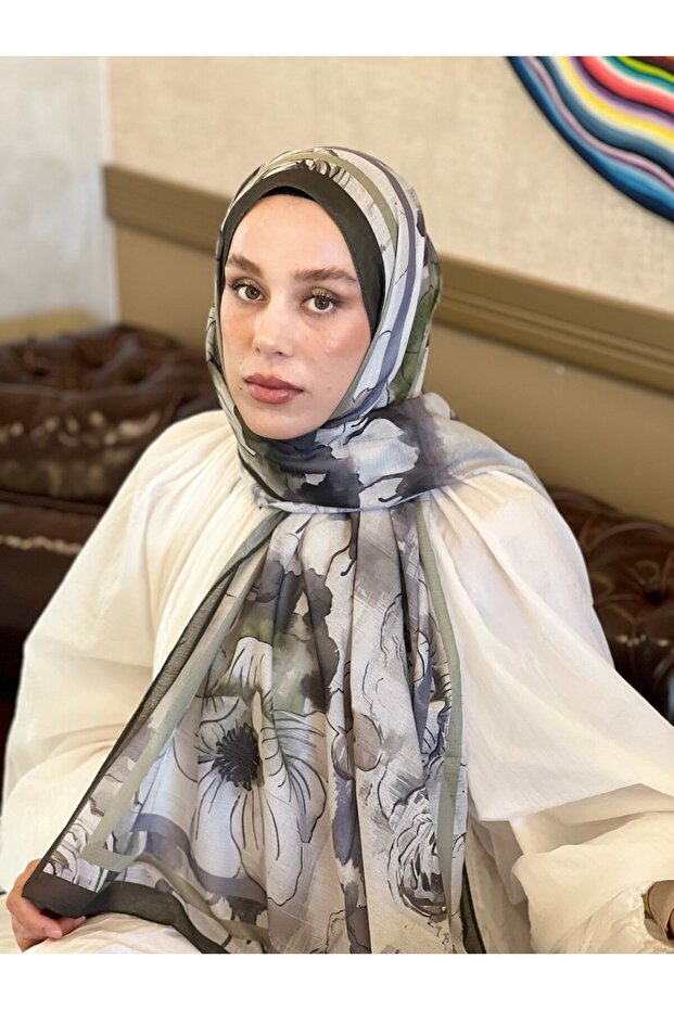 شال لينا بنمط باستيليا - 1