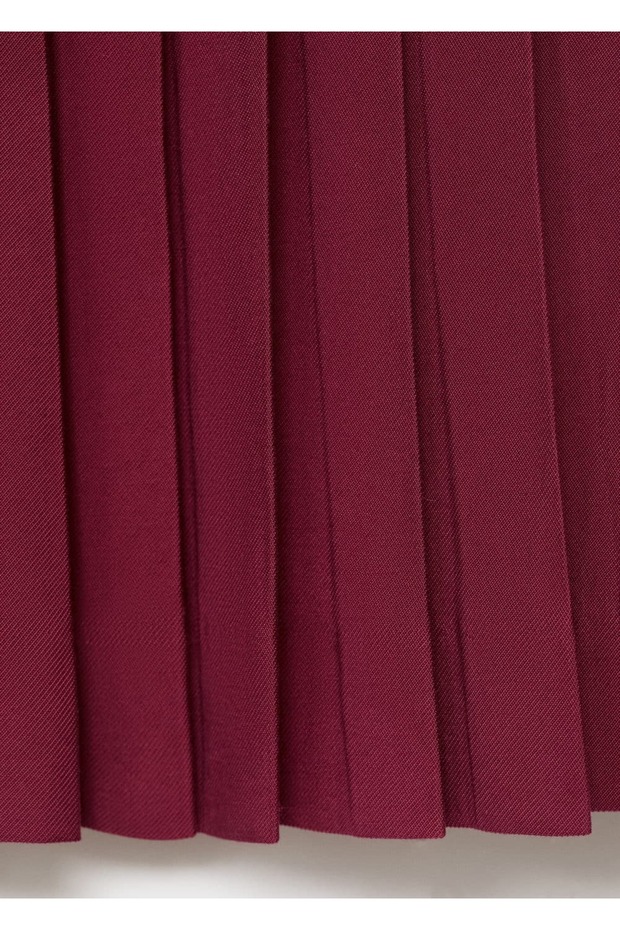 Pileli tokalı etek - 6