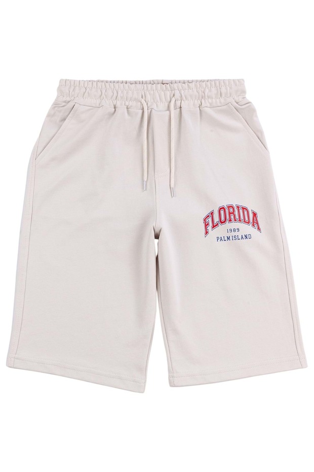 Florida Printed Suprem Capri Ecru