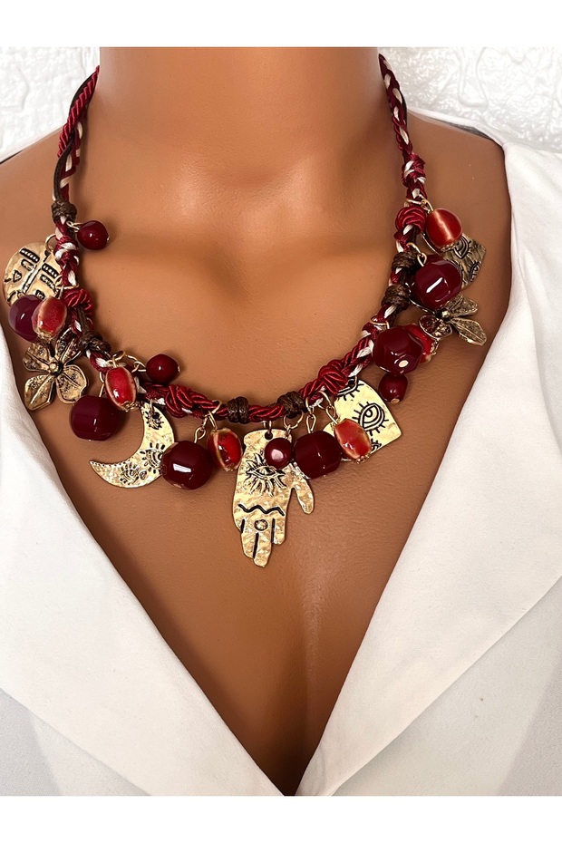 Charmlı Marka Model Kolye - 1