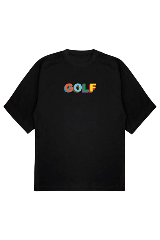 Golf Printed T-Shirt Oversize Unisex Tee