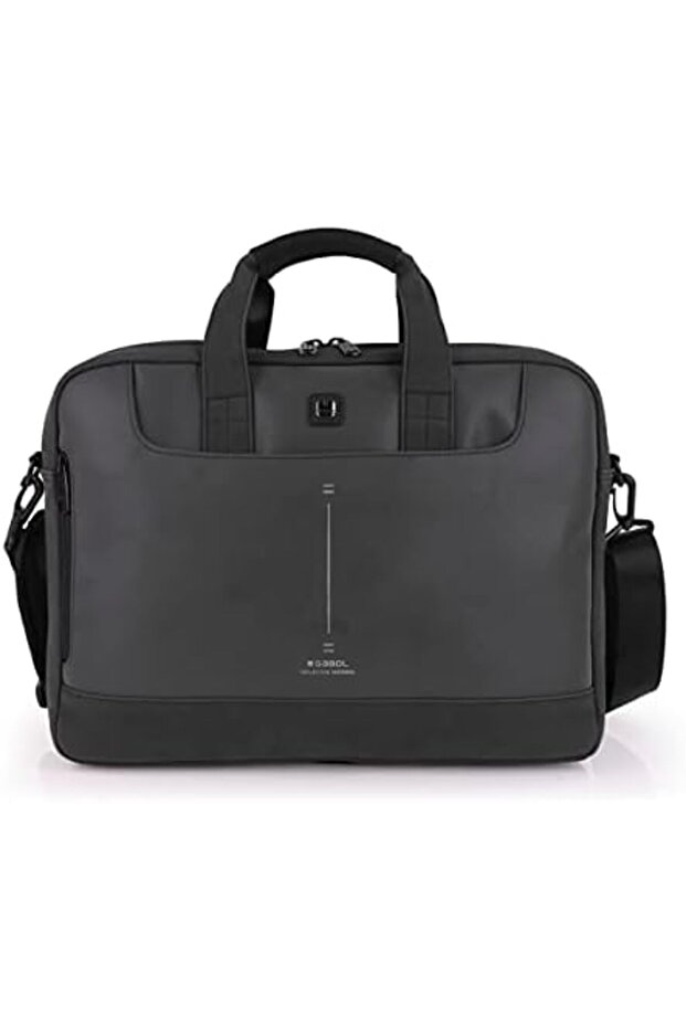 Waterproof Laptop Briefcase 15.6 Inch Multi-Functional Multi-Pocket Laptop Sleeve Shoulder Mes