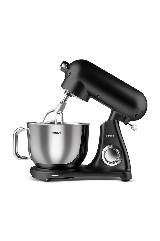 Powercast Chef Döküm Stand Mikser Matte Black Mutfak Şefi 1800W 6,2 Lt - 1