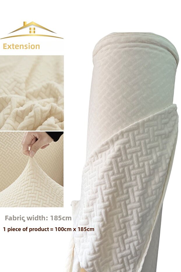 jacquard fabric, used for dirt cushion cover seat cover, thick elastic 100cm x 185cm
