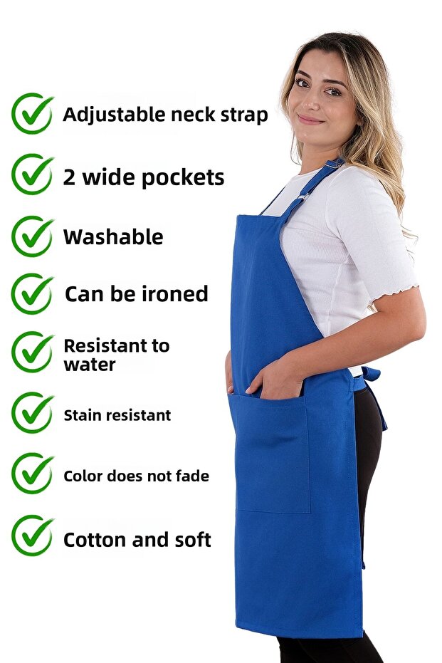 مريلة مطبخ بسيطة قابلة للتعديل - 4