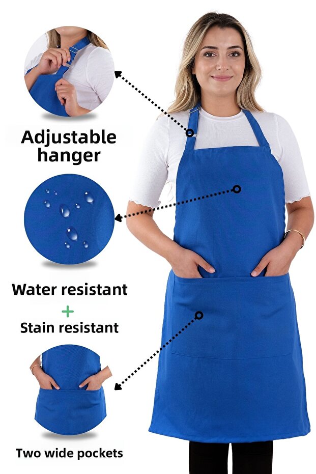 مريلة مطبخ بسيطة قابلة للتعديل - 1