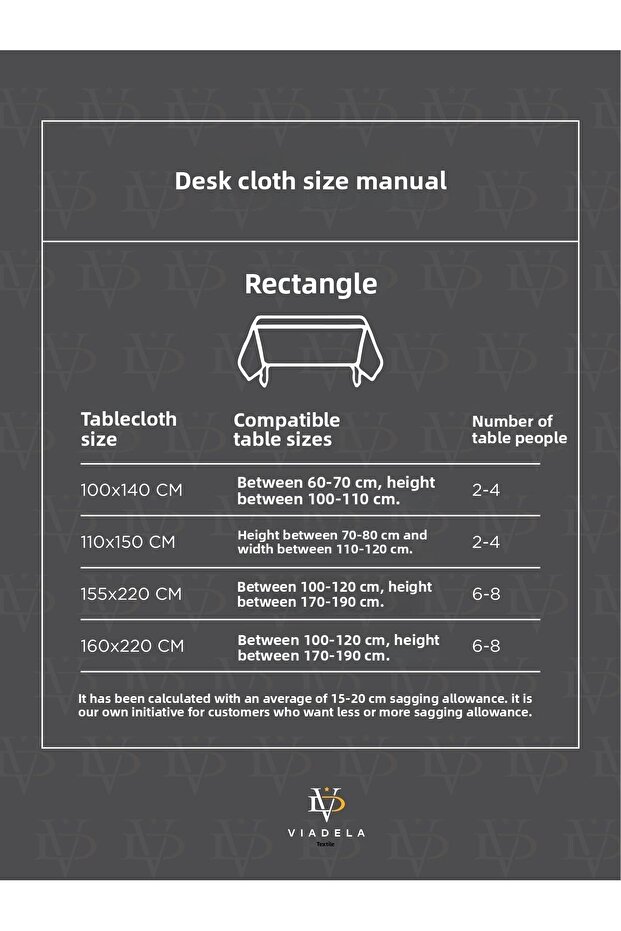 Snow Patterned Practical Tablecloth with Pattern Suitable for Daily Use - 2