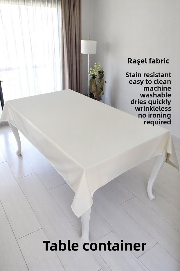 مفرش طاولة ناعم من القماش - 6