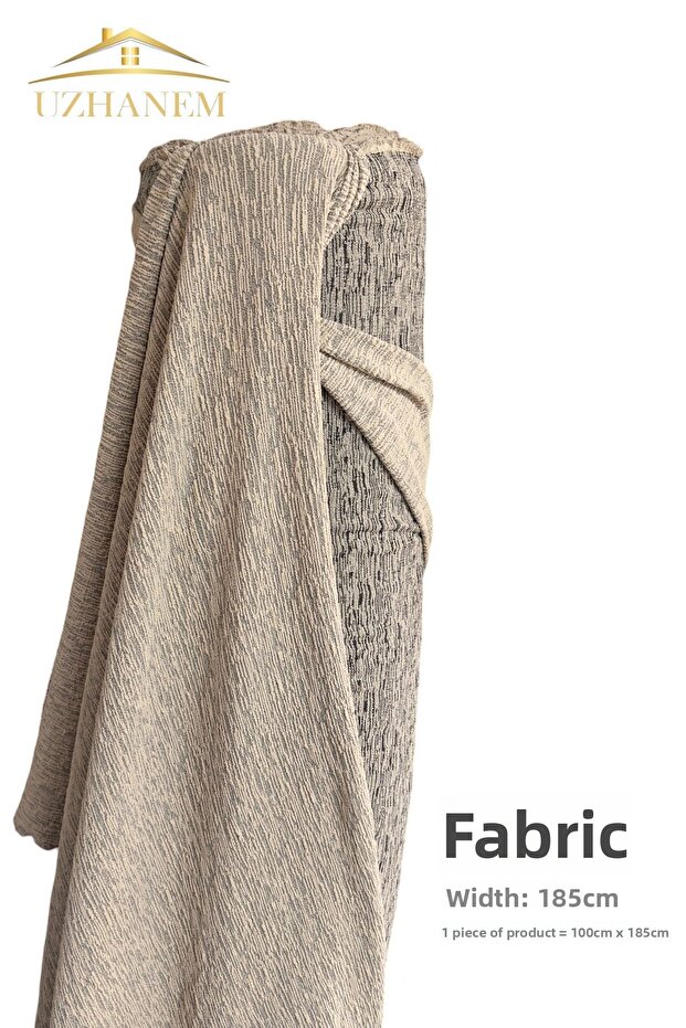 jacquard fabric, used for dirt cushion cover seat cover, thick elastic 100cm x 185cm