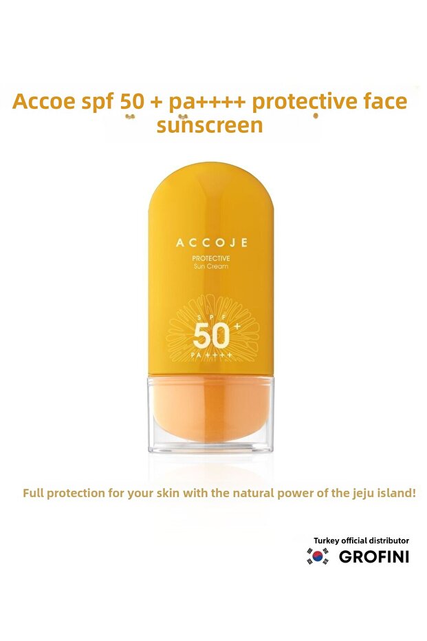 High Protection, Moisturizing, Facial Sunscreen, Imported from Korea