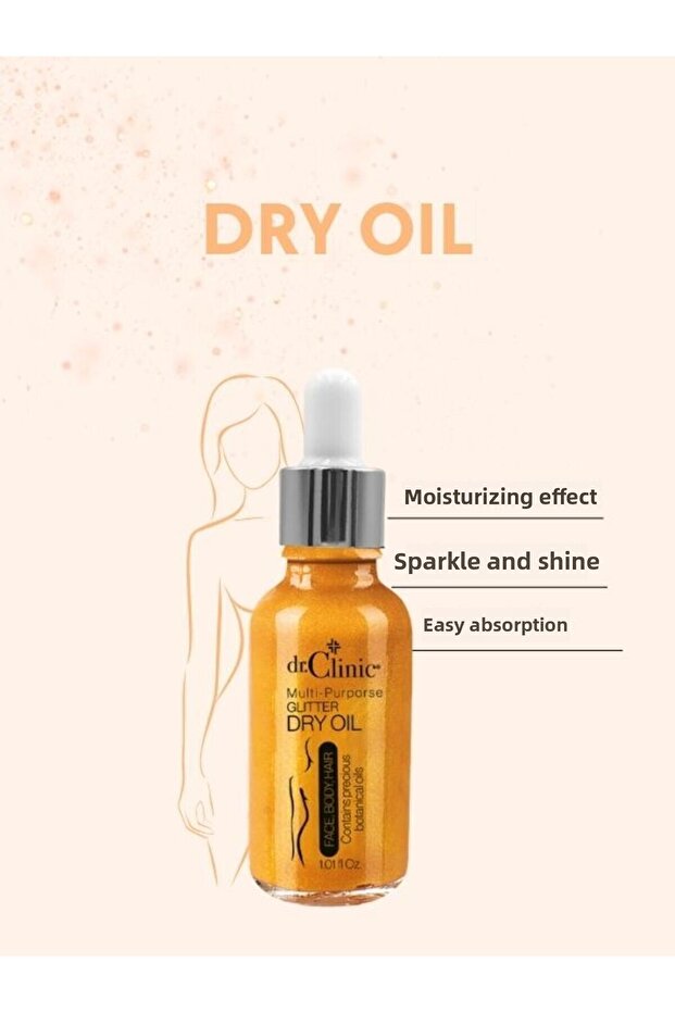 Glittery Body Oil 30ml