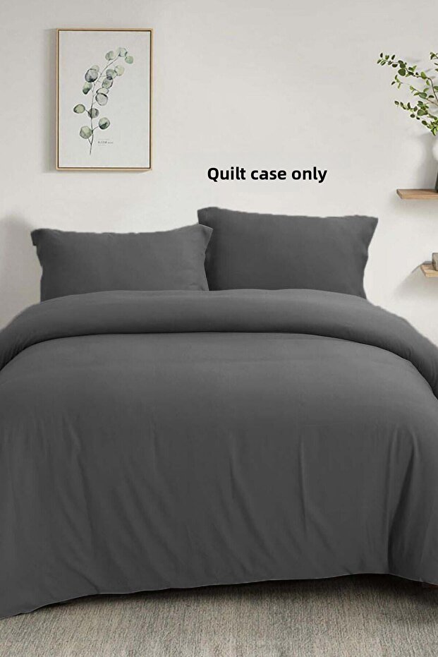 غطاء لحاف فردي 160x220 أنثراسايت