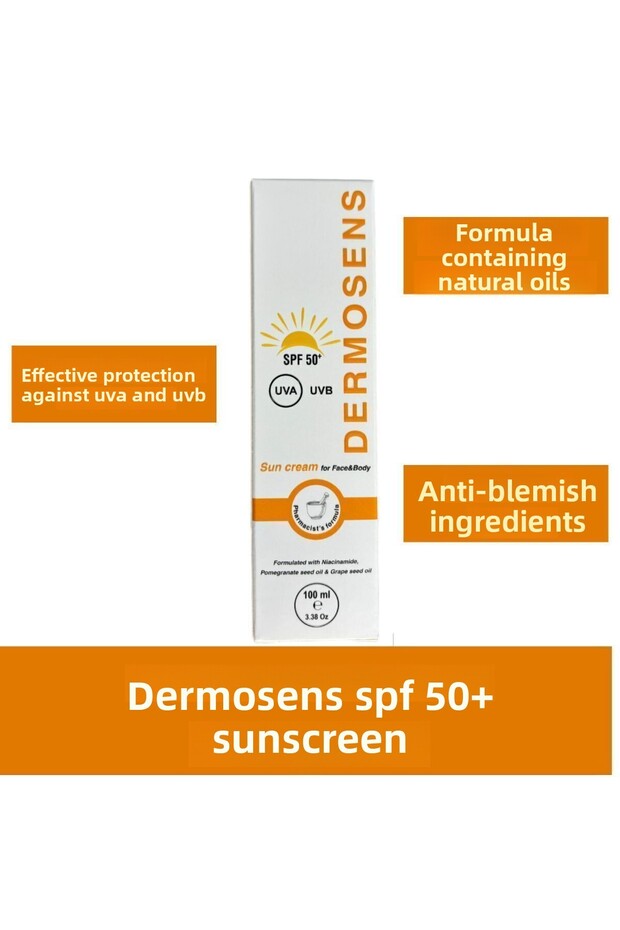 كريم الشمس SPF50 للوجه والجسم 100 مل