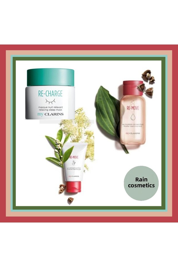 My Re Cream 50Ml+Purifying Cleansing Gel 125Ml+Move Eau Micellaire 200ml
