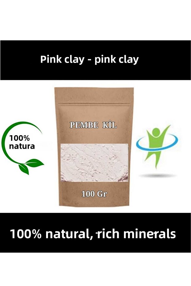 Pink Clay 100 Gr (Pink Clay) Pambe Clay Mask Pink Powder Clay.