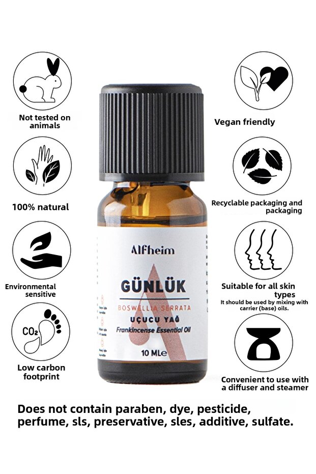 Frankincense Essential Oil / Frankincense Oil / Aromatherapy / Fragrance / Essential Oils / 10 ml