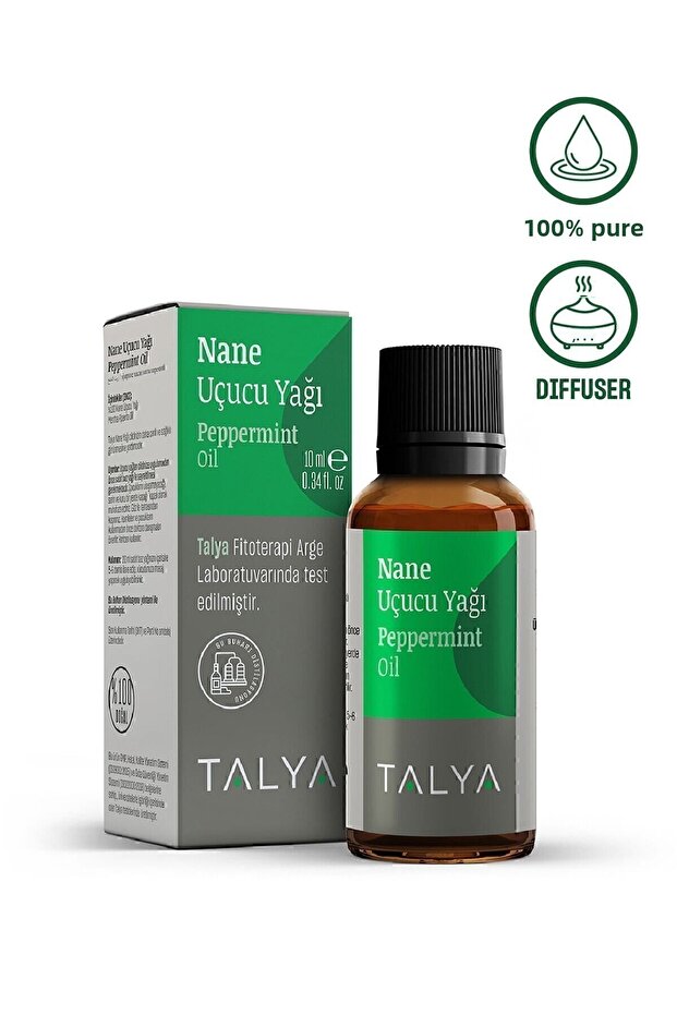 Peppermint Essential Oil (Peppermint Essential Oil), 100% Pure and Natural, 10 ml