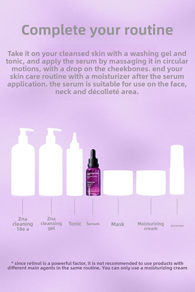 0.3% Retinol Serum 30ml - Anti-Broken and Blemish, Revitalizing Firming (Vegan) - 6