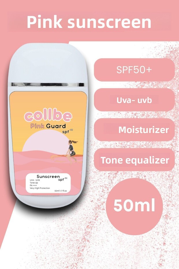 High Protection Tone Equalizing Pink Sunscreen - SPF50+ - 1