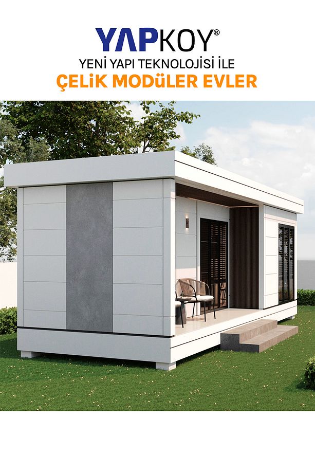 Yüksek Yalıtımlı Çelik Modüler Ev, 40 M2 - 3