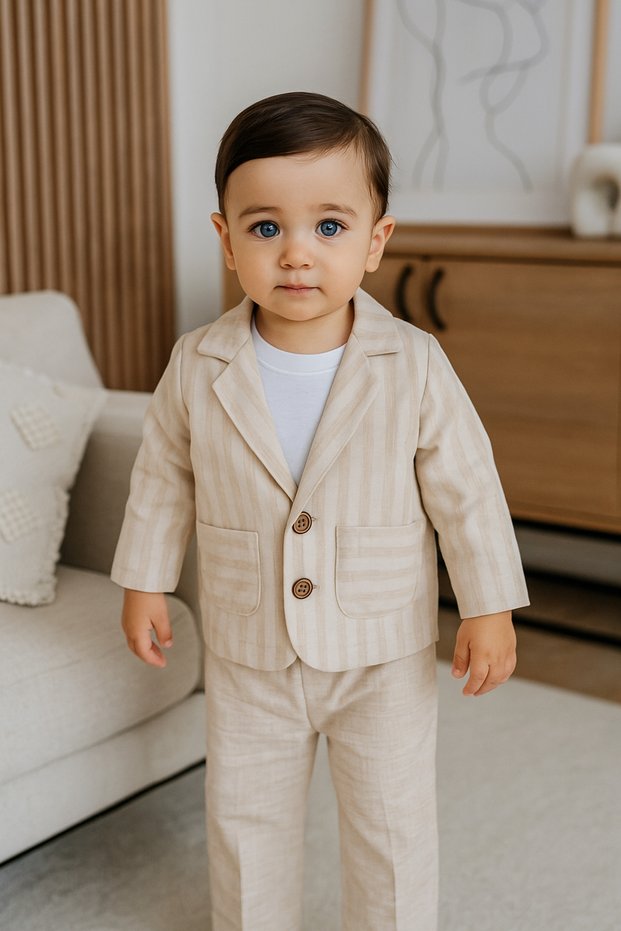 Baby Boy Colored Sports Suit