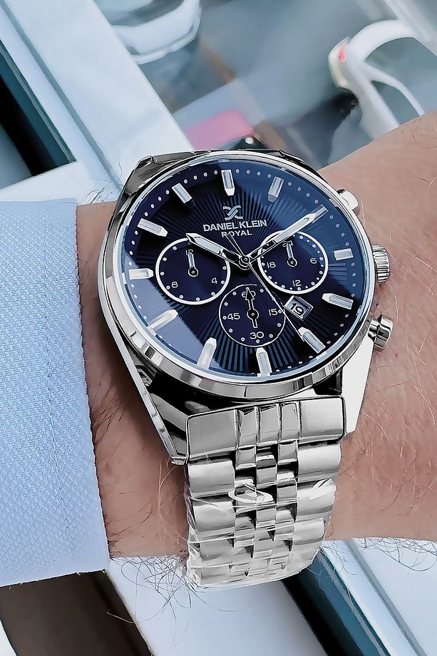 Lüx Damat Erkek Çelik Kordon Kol Saati Dfndkh4530c1 - 1