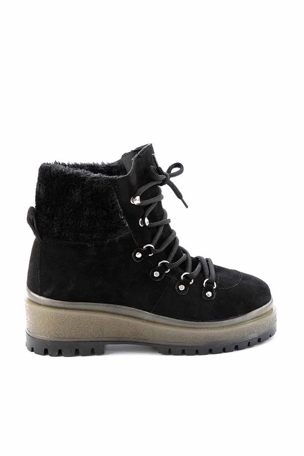 Siyah Kadın Bot & Bootie K02669074102 - 2