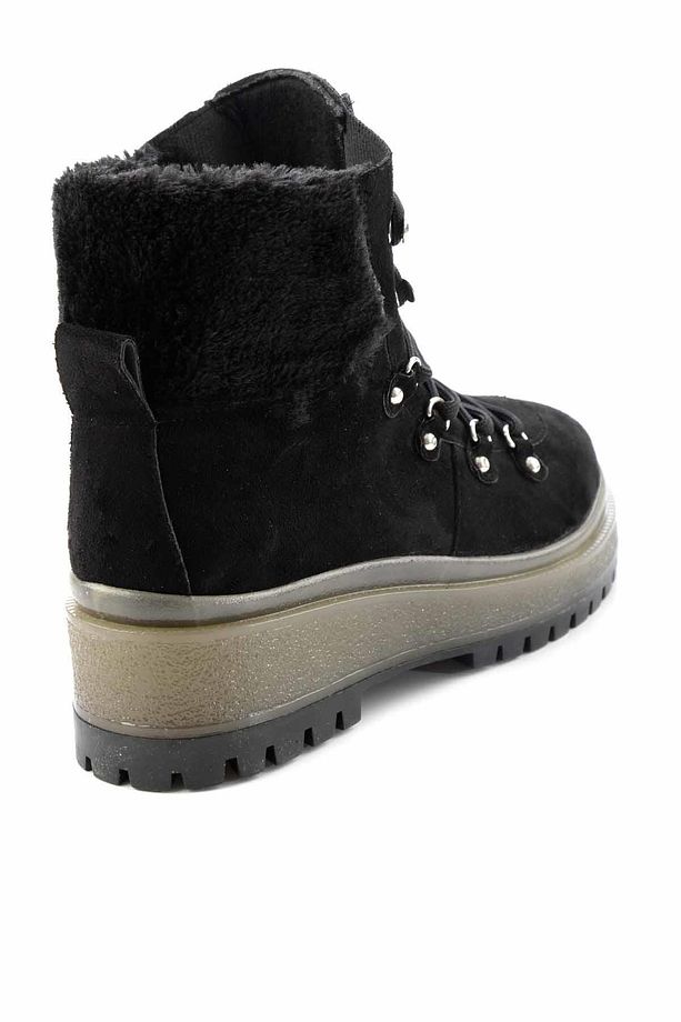 Siyah Kadın Bot & Bootie K02669074102 - 4
